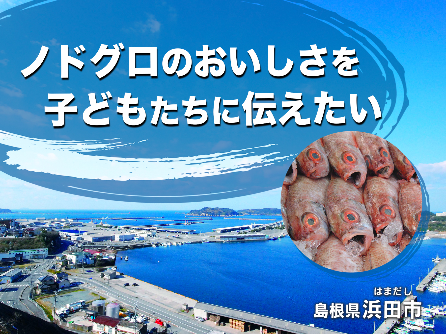 島根県浜田市の企業版ふるさと納税 | どんちっちノドグロ給食提供プロジェクト