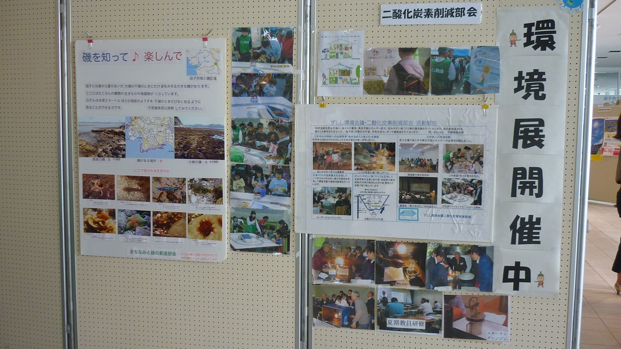 環境問題を考えるパネル