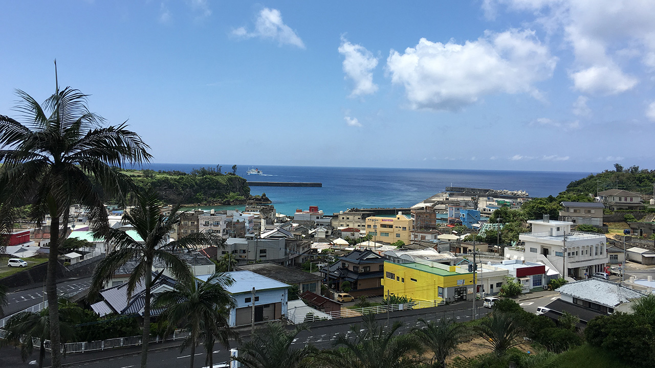 天城町の様子