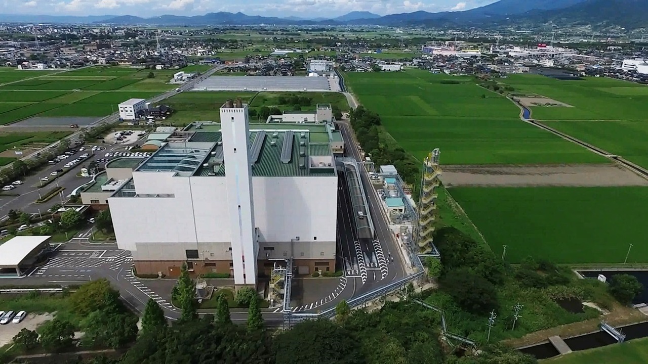 清掃工場の様子