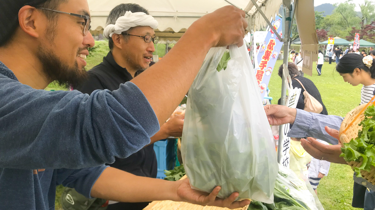 販売の様子