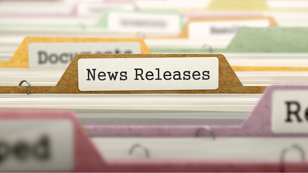 並ぶファイル、News Releasesのタグ